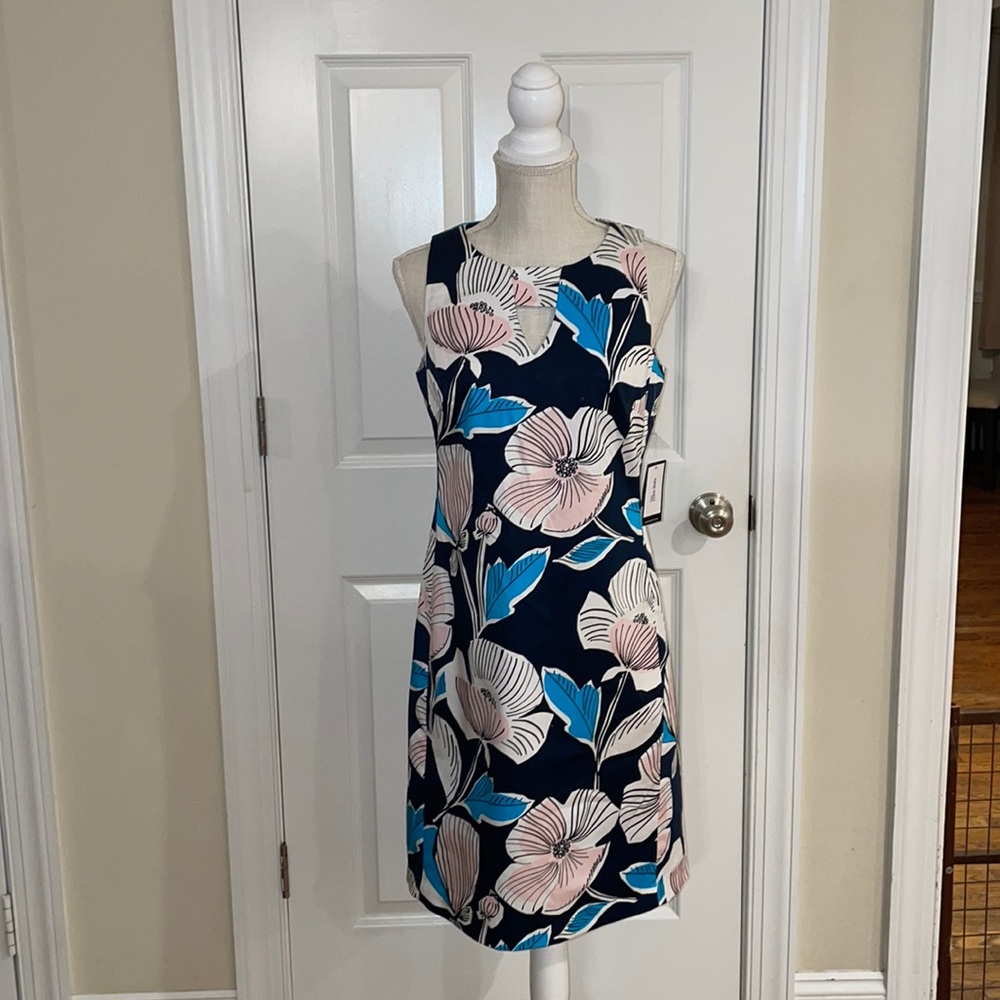 Nine West Flower Patterned Dress(NWT). Sz 4